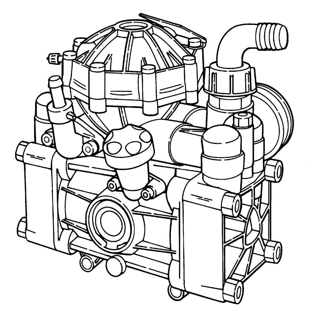 Medium Pressure Diaphragm Pumps Installation, Operation, Repair, and Parts Manual Form L-1382 4/06 Description Hypro medium pressure diaphragm pumps are recommended for spraying herbicides,