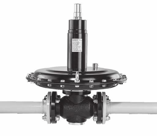 springs and modular mounted safety shutoff valve (SAV) In