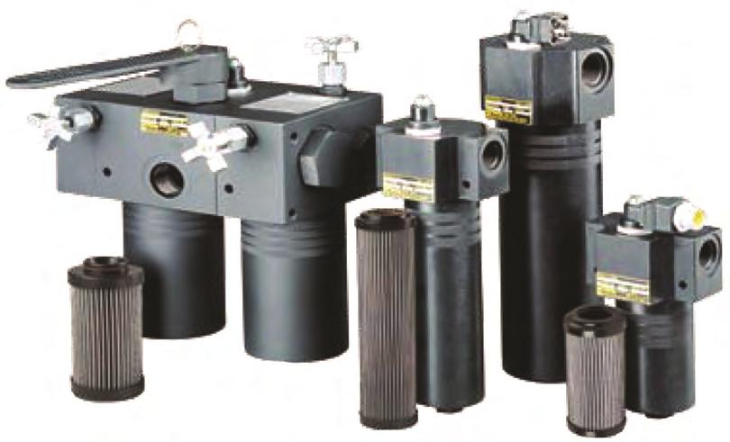 High Pressure Filters 15P/30P Series Applications 15P/30P Series filters Saw mills Aircraft ground support equipment Asphalt pavers Hydraulic fan drives Power steering circuits Waste trucks Cement