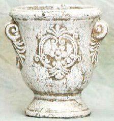 50 ea 3 Sizes White Tuscan Urn H41 19040 Small 3" Op 5"H 4.