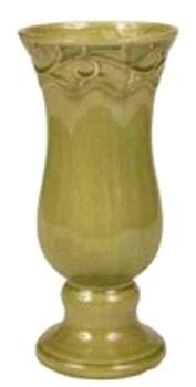 59 ea C35 CB613839 11.75"h stoneware vase fresh green 7.99-6 8.