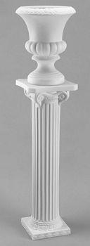 5 roman urn 15"d sand cream white resin/fib 59.99-4 66.