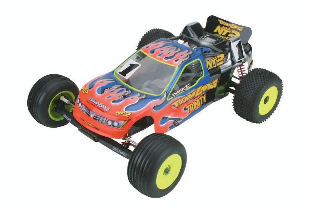 1/10 Scale 2wd Nitro Powered Off-Road Racing Truck XXX-NT AD2 OWNER'S MANUAL AL Carefully read through all instructions to familiarize yourself with the parts, construction technique, and tuning tips