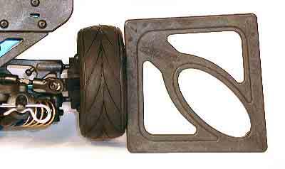 Rear Suspension, ver. 2 Toe-in, rear Rear toe-in/toe-out describes the angle of the wheels when viewed from above (fig.