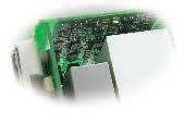 Operating safety : The electronics are moulded in resin which eliminates risks associated with vibrations and humidity.
