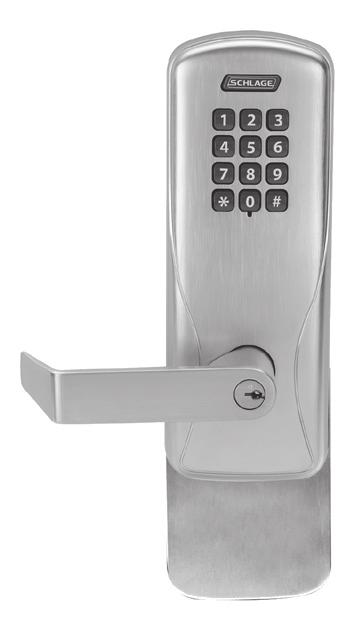 C0-100 SERIES RIGHTS ON LOCK - EXIT TRIM CO-100-993R-70-KP 1-4. SELECT CHASSIS/EXIT TRIM TYPE CO-100-993R*-70-KP Exit Rim/ Concealed Vertical Rod with Keypad Reader, Manually Programmed $1025.
