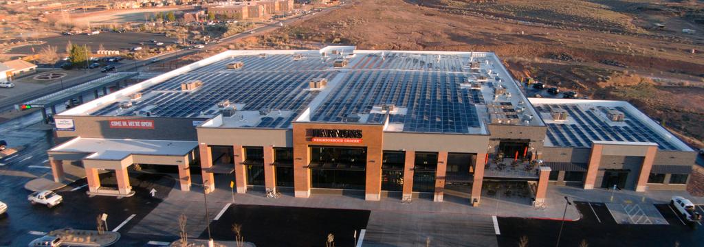 SolarEdge Commercial Solar Commercial Rooftop East / West Harmons Santa Clara, UT Get More When Shopping for Solar Located in Santa Clara, Utah, the first Harmons