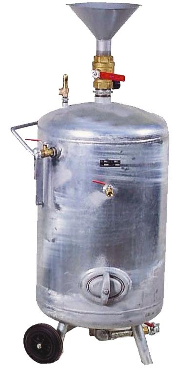 3201-22100 Spray-Jet chemical tank with valves.
