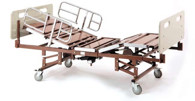 Invacare BAR750 Bariatric Bed The Invacare BAR750 Bariatric Bed is a heavy-duty full-electric bed frame capable of supporting up to 750 lb. (650 lb. patient weight capacity).