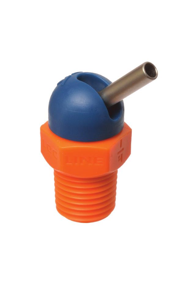 CT HPT NOZZLES High Pressure Turret (HPT) Nozzles expand the working pressure range to a maximum 1,000 PSI, allowing a higher level of machining while providing the same LOC-LINE quality and ease of
