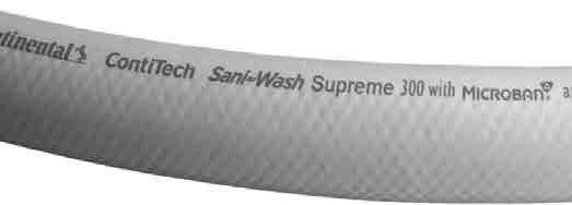 116 Sani-Wash Supreme 300 Transfer Sani-Wash Supreme 300 is used for hot water washdown and -40 F to 210 F (- 40 C to 99 C) cleanup, up to 210 F (99 C).