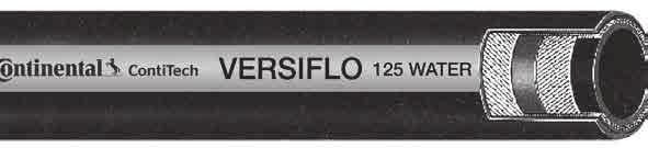 283 Plicord Versiflo 125 For medium-duty water discharge service where the hose does not encounter severe handling.