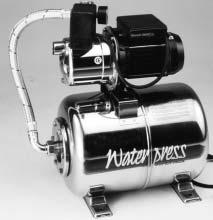 WATERPRESS SUPERINOX BOOSTER SET WITH 24 Lt HORIZONTAL EXPANSION TANK The WATERPRESS SUPERINOX is a booster set produced with JETINOX or MAX self priming centrifugal pump.