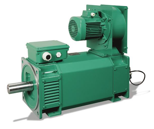 5 to 550 kw - up to 2900 Nm max speed 10000 min-1 High starting acceleration motor Low inertia Constant power over an extended speed range 1 to 2 as standard 1