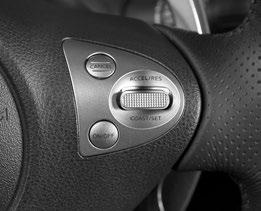 first drive features CRUISE CONTROL The cruise control system enables you to set a constant cruising speed once the vehicle has reached 25 MPH (40 km/h).