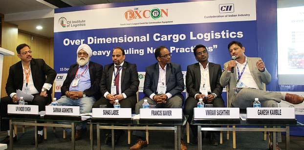 The discussion covered the role of heavy haulers in project execution, infrastructure bottlenecks for ODC/OWC movement in the country, innovations in carriers for ODC/OWC movement and safety.