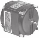 AC Induction Motors 1/1600-1/200 HP K-2 Standard features Totally enclosed, non-ventilated IP-20 rating Permanently lubricated, noise tested ball bearings Three-wire winding simplifies reversing