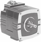 AC Induction Motors 1/40-1/30 HP Standard features Totally enclosed, non-ventilated IP-20 rating Class B insulation system for long life Aluminum endshields for high thermal efficiency and light