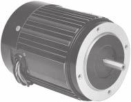 AC Induction Motors 1/12-1/4 HP Totally enclosed IP-20 rating Fan cooled for high output power Class B insulation system operated within Class A limits to prolong winding and lubricant life Aluminum