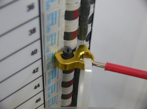 Whenever a circuit is switched off to allow fittings to be globed, disconnected or connected, the lock out tag must be attached to the relevant