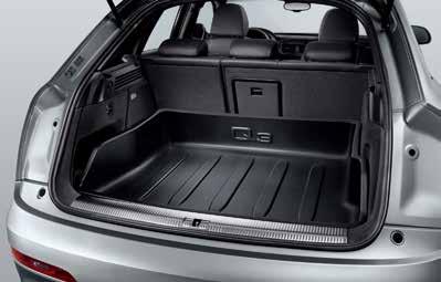 Boot liner Custom-made protection for the luggage compartment. Washable and robust. The lip around the edge better protects the luggage compartment floor from any leaking fluids.