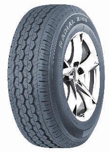 vehicles on paved roads 5 rib grooves provides improved handling and comfort Polyester tyre casing with steel belts for good