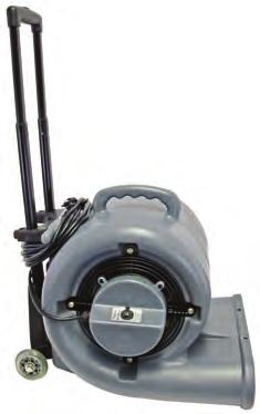 Super CFM Air Movers Warranty: 10-years on roto-molded chassis, 1-year on motor and all electrical components