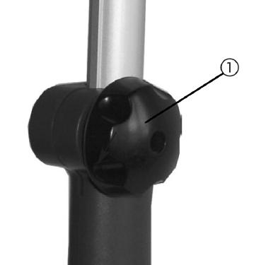 Tighten locking bolt to secure handle in position. screw screw Fig. 1 lug & slot Fig.