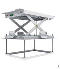 PROJECTOR SOLUTIONS 123 PCL-M3 SCISSOR LIFT SYSTEMS Movable frame dimensions: W3 x D490 mm