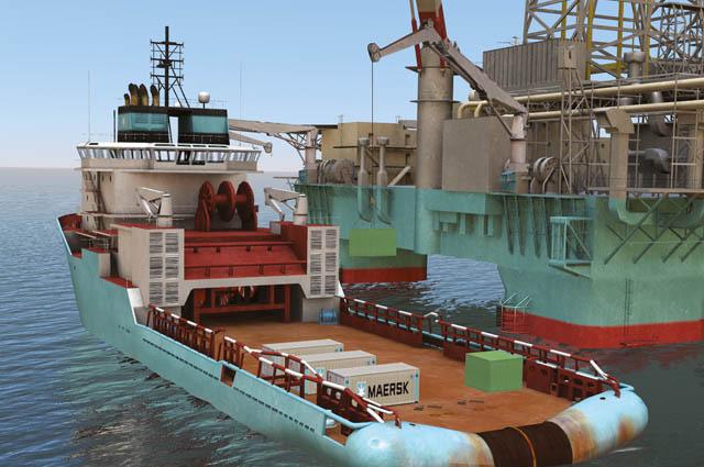 DP simulator training Requirements on visual systems The visual reference plays an important role during many offshore operations.