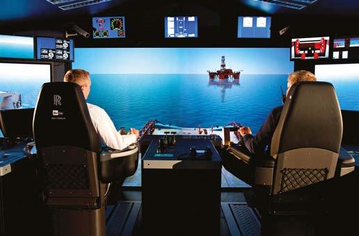 DNV introduced visual requirements in 2007 making surrounding scene mandatory for obtaining certification of simulator system according to DNV cert. note 2.14 Class A (DP).