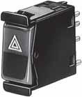 6HH 004 75-02 Hazard flasher switches with pre-fitted 24V bulb Spare parts: W5/.2 bulb, 8GP 002 095-24 0 24V.