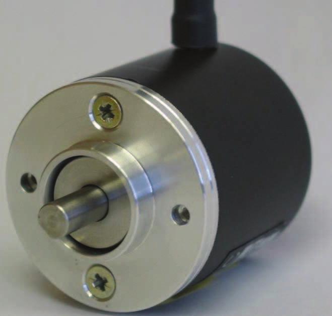 Industrial Sensors Incremental Optical Encoder with shaft TYPE RCI 40 - FS Main features PRECILEC optical incremental encoders are designed for accurately measuring speed and position of rotating