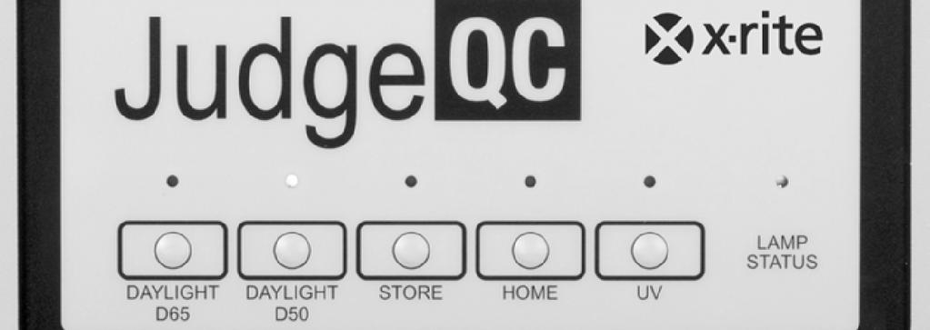 Introduction and Installation The Judge QC is a visual colour evaluation system which provides selectable standardized light sources.