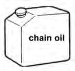 Fuel and Chain Oil 4. Pour in the rest of gasoline and agitate again for at least one minute. 5.
