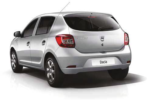 Introducing Dacia Sandero Like attractive design? Need a spacious interior? Want modern technology, but don t want to break the bank? Say hello to Dacia Sandero. Big car features.