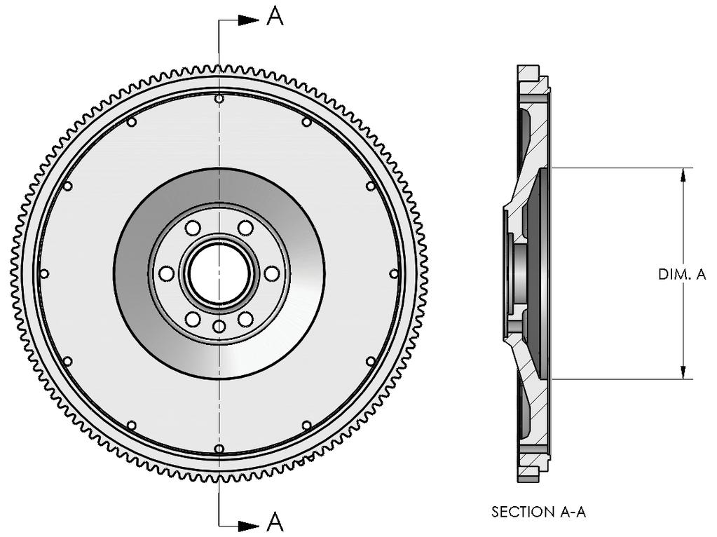 Determine Proper Clutch Determining the Proper Clutch for Your Vehicle 1. Determine the size of the clutch. (14 or 15 ½ ) 2. If 15 ½, then measure the center flywheel opening or bore.