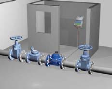 EC PLC Controlled Valve The valve is controlled by a PLC controller that enables local or remote control of various functions such as, time related operation, the batching of liquid, and conditional