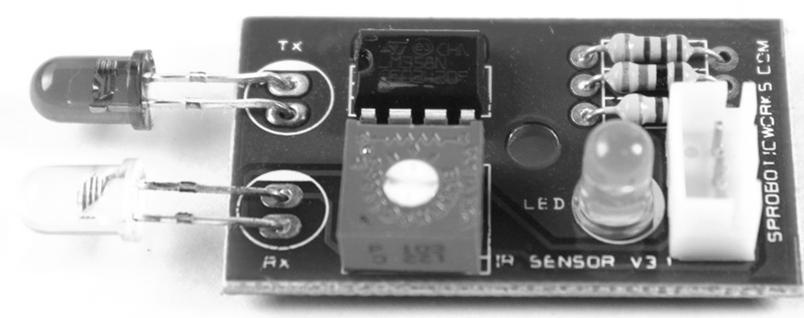 Fig10 IR Sensor and Toothed Disc I.