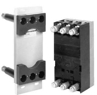 Molded Case Circuit Breakers External Accessories Plug-In Mounting Assemblies, Including Base and Tulip Assemblies Line Side Load Side Steel Switchboard For Use With Catalog Catalog Mounting Plate