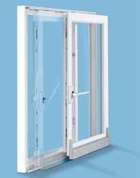 PS PORTAL. Parallel Slide hardware. Easy operation of heavy windows. Just a simple 90-degree handle turn, and even large, heavyweight sliding elements can be opened with hardly any effort.