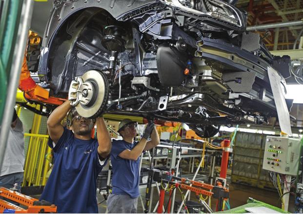workers for its Tennessee auto plants and its many suppliers in the region.