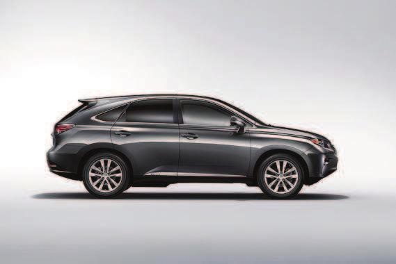 hybrid SUV receives Lexus s new corporate