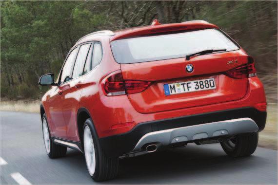 Facelift of the current X1 with new front bumper, which now has a