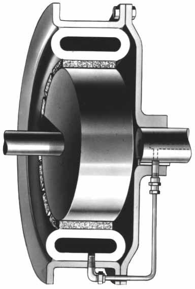 Constricting Features How They Work CB, CM and VC elements utilize a rugged tire-like neoprene and cord tube that expands radially inward when pressurized.