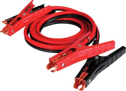 Also used in recharge centers to service batteries. 200 200A BATTERY BOOSTER JUMPER CABLES GAUGE 6 4 mt 2.5 4.8 ft 8 5.