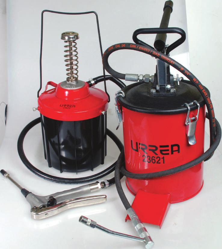 GENERAL USE BRAKES CHASSIS SYSTEM OIL FILTERS GREASE & OIL HANDLING GAUGES WHEELS GREASE PUMPS The lever delivers more than 4 of grease and the pump generate pressures upwards of 4,000 PSI.