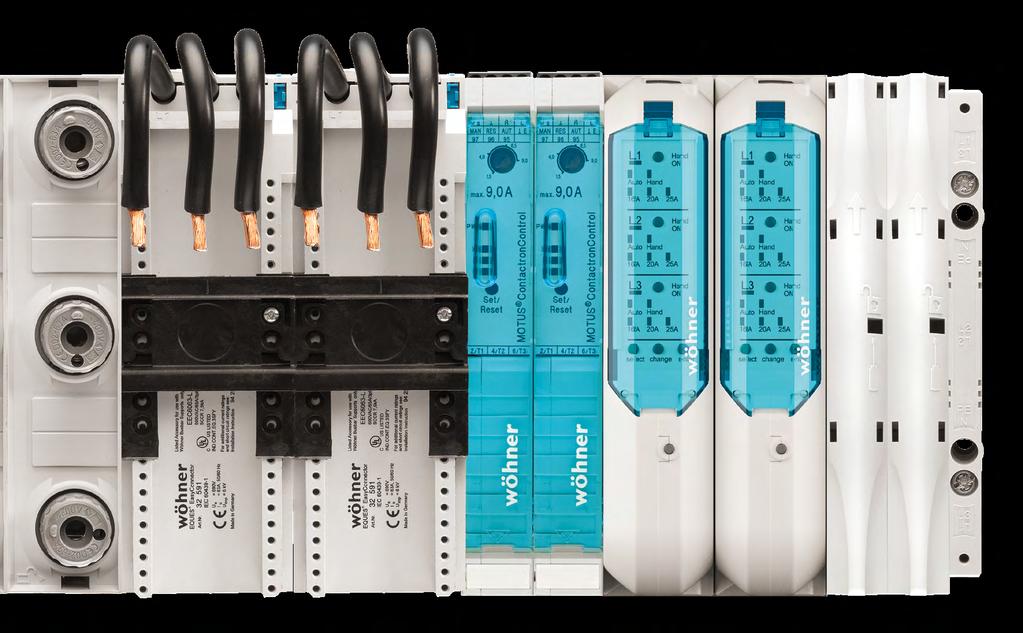 200 A / 360 A 2 Compact busbar system for control systems and power distribution up to 360 A The busbar system is the ideal solution for distribution boards with a rated current up to 360 A.