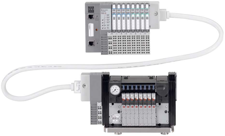 Integration of AirLINE Quick in Rockwell Rockwell bus module Cable for Bus Extension 1m 1734-EXT1 (Bürkert-ID: 684 207) 3m