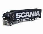 Toy Models 1:24, 1:25 sca ni a p 230 sca ni a r 620 4x2 Distribution truck with tail gate lift. Tail gate can be opened. Size: 36 x 10.5 x 15.5 cm. Emek. Scale 1:25.